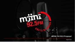 Mjini FM - 92.5 FM